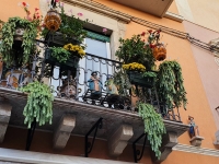Taormina - balcony decoration